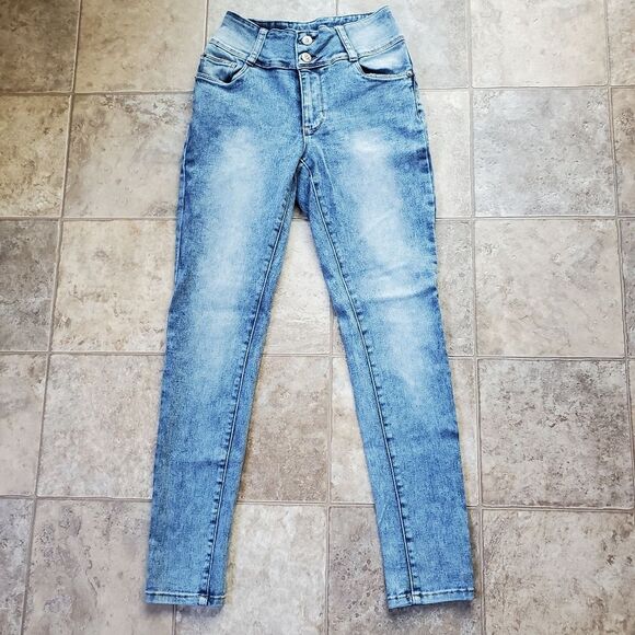 VENUS High Waisted Distressed Jegging Denim Jeans Women's Size 6 - Picture 3 of 9